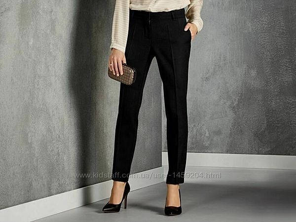 Тёплые женские деловые брюки с шерстью Esmara Германия, премиум коллекция