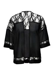 Женская кружевная накидка с пайетками, блуза кимоно Esmara Германия