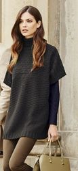 Стильное женское пончо свитер Esmara Германия, размер универсальный