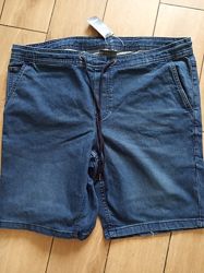 Стильные мужские джинсовые шорты Livergy Германия, батал, размер евро 62