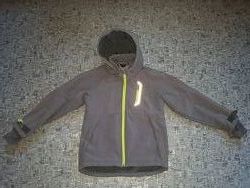 Куртка ветровка водоотталкивающая деми на флисе H&M 134 см 8-9 лет