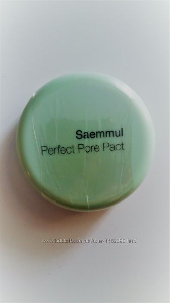 прозора маскуюча пудра для обличчя The Saem Saemmul perfect pore pact