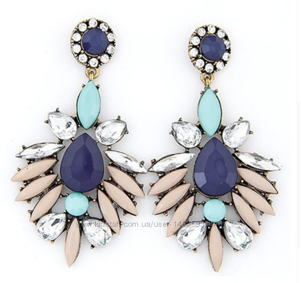 Серьги бижутерия