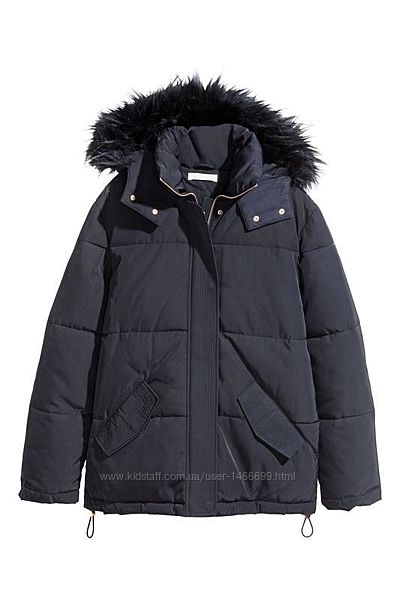 Нова тепла зимова парка h&m куртка пуховик