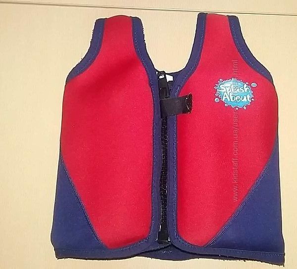 Неопреновый жилет для плаванья, купания, спасательный жилет