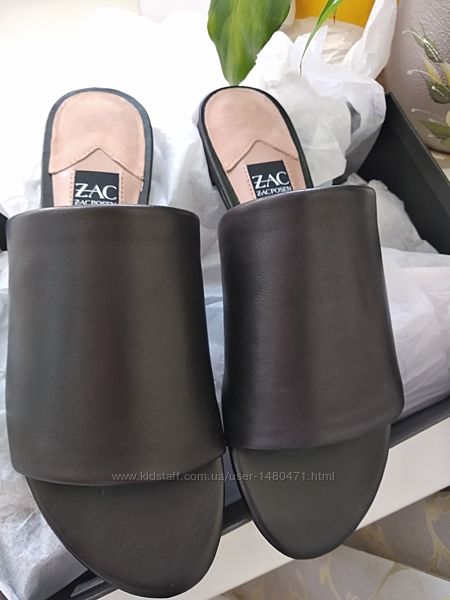 ZAC Zac Posen Viola Slide Sandals, 6.5 розмір Америка