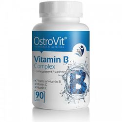 Витамины группы B OstroVit Vitamin B Complex 90 таблеток.
