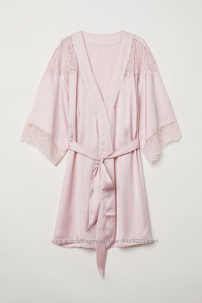 Атласное кимоно от H&M