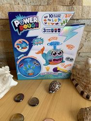 Игровой набор пластилин Кит с эффектами свет звук Power Dough Sea Creatures