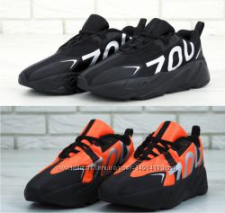 Мужские кроссовки Adidas Yeezy Boost 700. Адидас Изи. Black