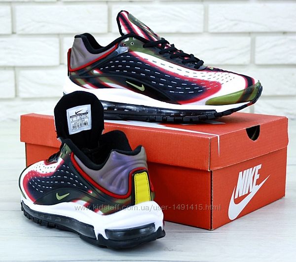 Мужские кроссовки Nike Air Max Deluxe. Red Black
