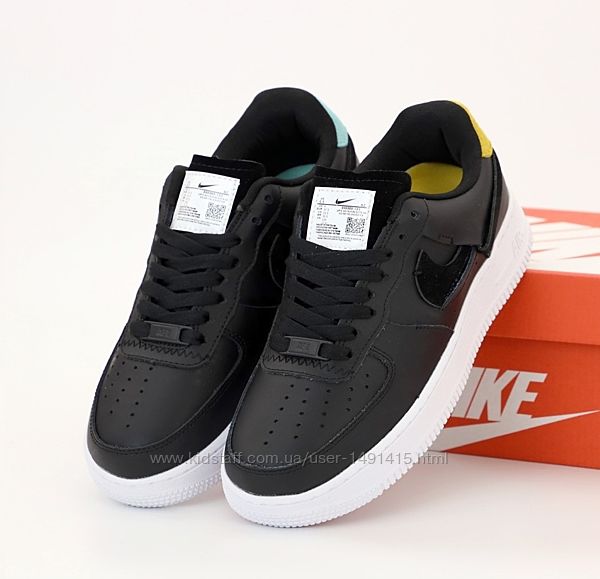 Женские кроссовки Nike Air Force. Black White