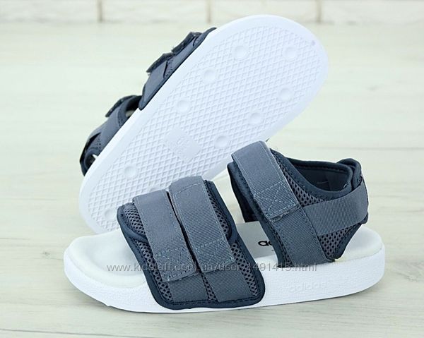 Женские сандалии босоножки Адидас Adidas сандали. Grey