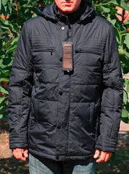 Размеры 48 до 58 Демисезонная куртка с капюшоном VITORIO