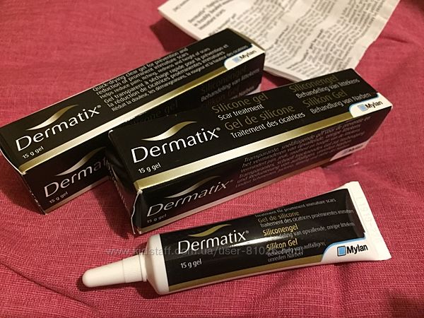 Dermatix gel 15g USA силиконовый гель от рубцов и шрамов 