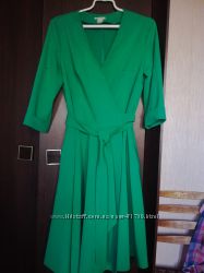 Красивое зеленое платье, р. МЛ