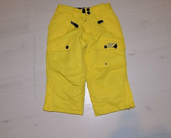 Зимние штаны, теплые, лыжные штаны рост 92 см