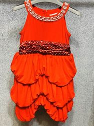 Colabear фирменное платье с жемчугом, синее и красное, 106-138