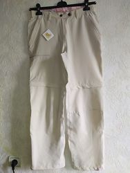 Новые треккинговые брюки-шорты с тефлоновым покрытием Tchibo - р. S 36-38ев