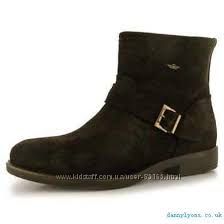 Замшеві стильні ботільони  Flyer