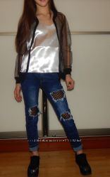 Стильные джинсы Dream girl, на 10-12  лет